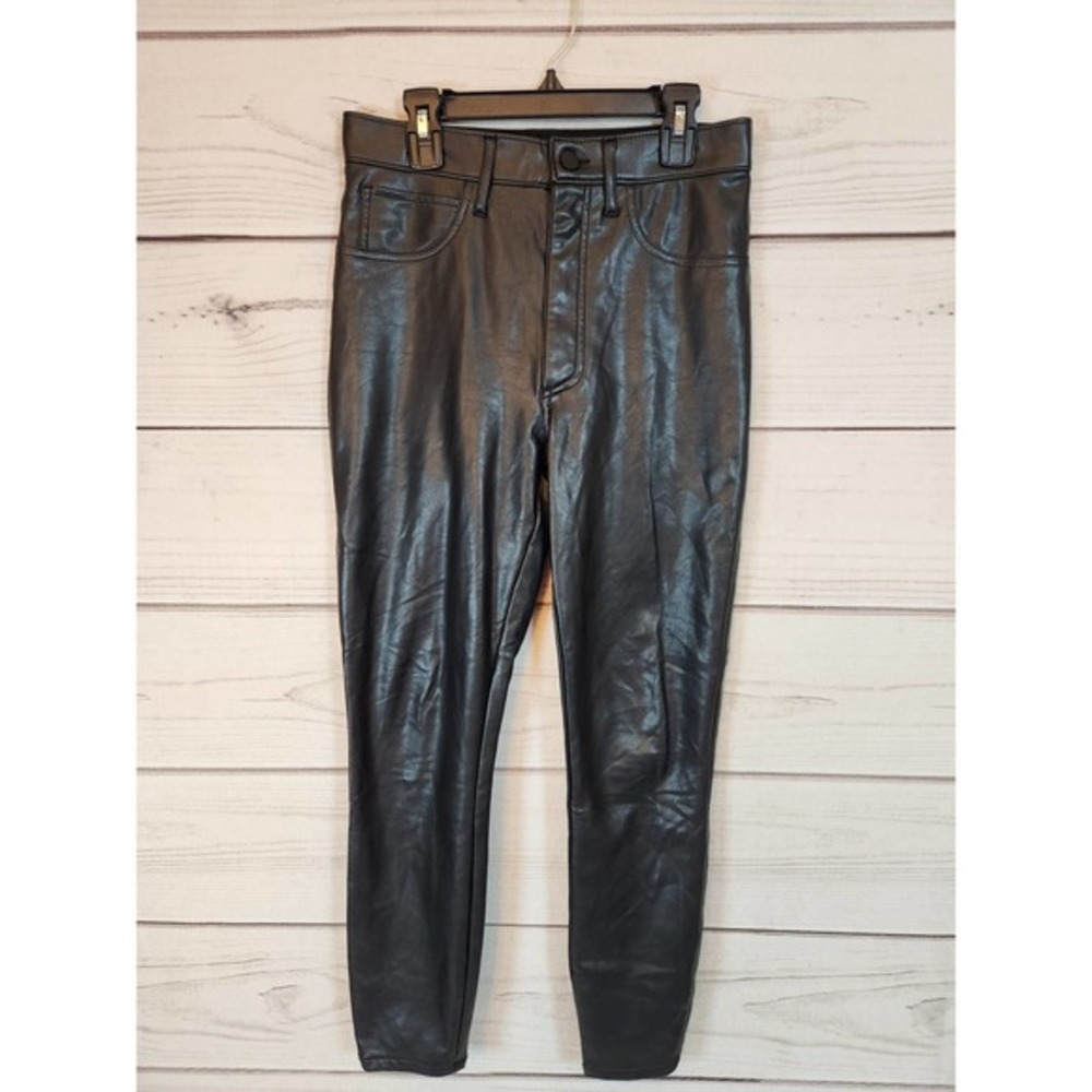 Abercrombie & Fitch Womens Black Ultra High Rise Super Skinny Ankle Pants Size S